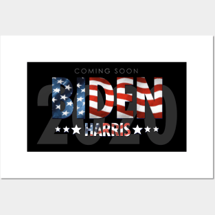 Biden Harris 2020 Coming Soon Posters and Art